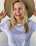Dayspring Candace Collection Kindness Is Golden AUTOGRAPHED Tee NWT- Size L