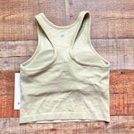 Lululemon Green Padded Cropped Tank NWT- Size 4