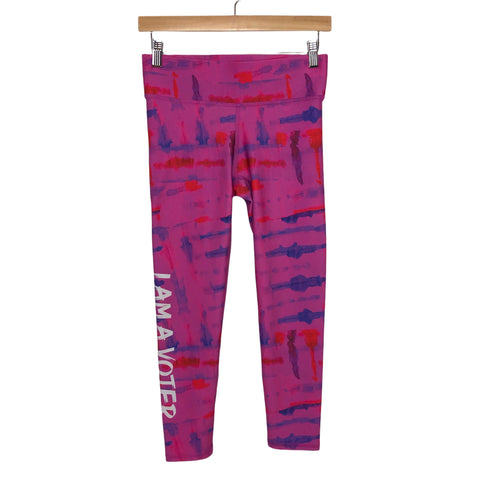 Terez I am a Voter Cropped Leggings- Size S (sold out online, Inseam 21.5”)