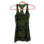 Lululemon Green Camo Racerback Tank- Size ~S (see notes)