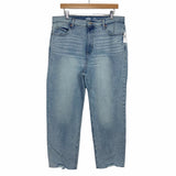 Old Navy The Sky-Hi Straight Secret-Slim Pockets Light Wash Jeans NWT- Size 14 Petite (Inseam 25")