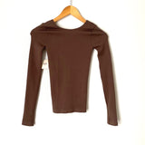 Intimately By Free People Brown Corset Style Top NWT- Size XS/S