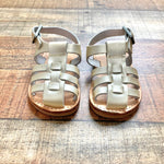 Freshly Picked Gold Fisherman Sandals- Size 3