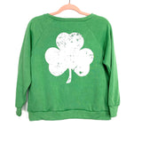 Jordann Green Monogrammed "RMS" Shamrock Sweatshirt- Size S