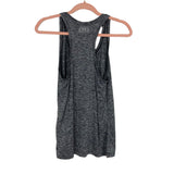 Under Armour Black/Gray Space Dye Loose Racerback Tank- Size S
