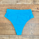 No Brand Aquamarine Blue Bikini Bottoms- Size XL (we have matching top)