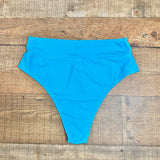 No Brand Aquamarine Blue Bikini Bottoms- Size XL (we have matching top)