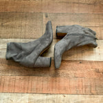 Steve Madden Grey Lolli Suede Booties- Size 7.5