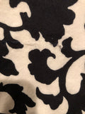 J Crew Black & White Floral Cotton Maxi Dress- Size 4 (see notes*)