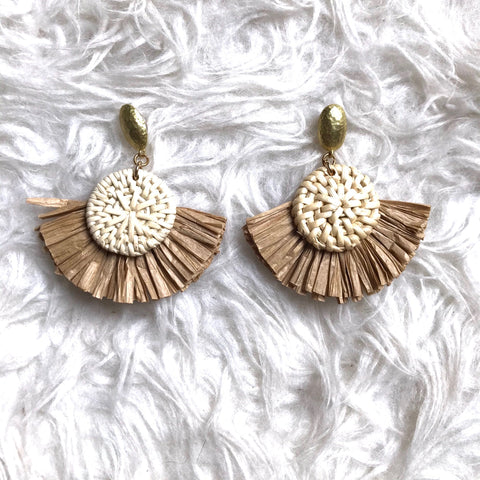 No Brand Paper Flare Earrings