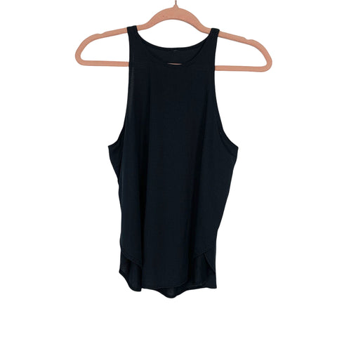 Fabletics Black Mesh Tank- Size ~S/M (see notes)