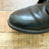 Blondo Waterproof Black Side Zipper Lace Up Combat Boots- Size 7.5 (Jill wore these in 'Mystery 101")