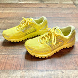 Brooks Clycern 12 Neon Yellow Sneakers- Size 7.5