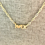The Styled Collection Love Pendant Necklace NWT