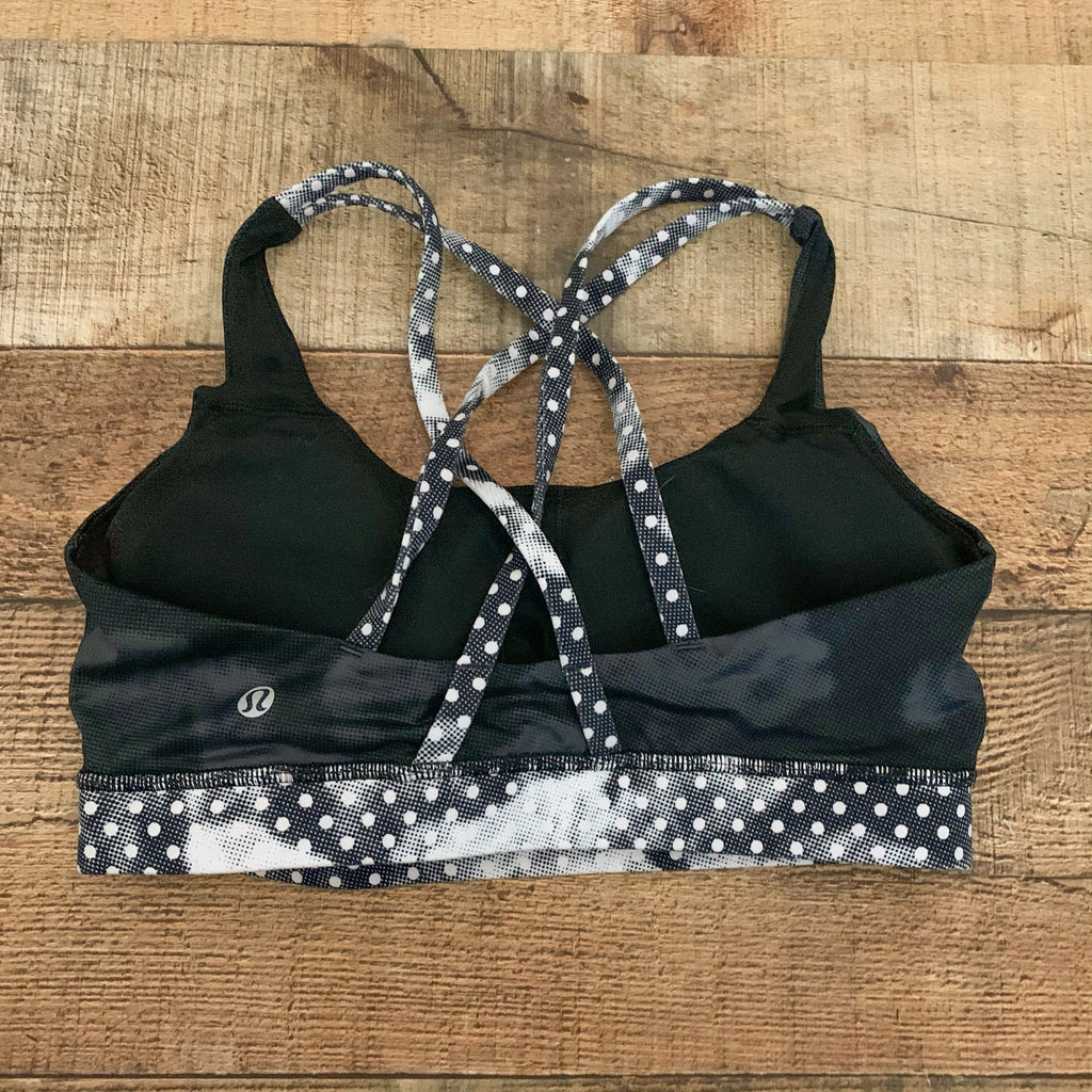 Lululemon Black Padded Sports Bra- Size 6 – The Saved Collection