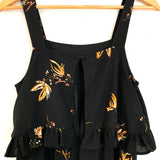 BP Black Floral Jumpsuit- Size XS