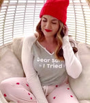 Honeydew “Dear Santa” Long Sleeve Top- Size XL