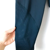 Athleta Blue Crop Leggings with Vents- Size S (Inseam 19.5")
