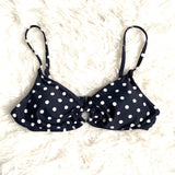 Billabong Polka Dot Padded Bikini Top- Size S (we have matching bottoms)