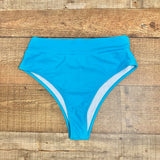 No Brand Aquamarine Blue Bikini Bottoms- Size XL (we have matching top)