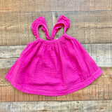 Baby Gap Pink Ruffle Strap Top-Size 2T (see notes)