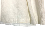 Amaryllis Ivory Linen Front Tie Shorts- Size 1X (see notes)