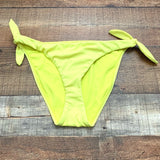 Swim Systems Yellow Ribbed Side Tie Bottoms- Size XL (We have matching top)