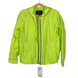 Athleta Neon Green Ascender Hooded Packable Jacket NWT- Size S (sold out online)