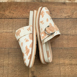 Dolce Vita Tan Taurus Calf Hair Verna Flats- Size ~7.5 (In New Condition!)