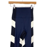 Port De Bras Navy/Black/White Leggings- Size S (Inseam 22.5”)