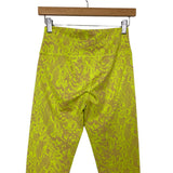 Sweaty Betty Neon Snakeskin Print 7/8 Length Leggings- Size M (Inseam we have matching sports bra)