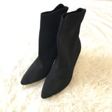 Goodnight Macaroon Black Sock Stretch Boot Heel- Size 38 (Like New)