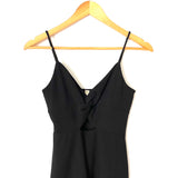 Hello Miss Black Front Cut Out Dress- Size S