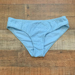 Xhilaration Light Blue Eyelet Swim Bottoms- Size S (We Have Matching Top!)