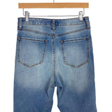 Scoop Light Wash Distressed Stovepipe Jeans- Size 6 (Inseam 30”, sold out online)