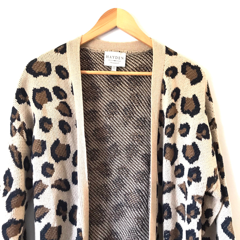 Hayden leopard clearance cardigan