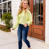 Rag Poets Neon Dolman Sleeve Sweater- Size S (sold out online)