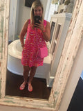 Tory Burch Mini Miller Hot Pink Jelly Sandal- Size 10