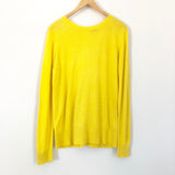 Halogen Lemon Bow Back Sweater- Size L
