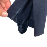 Ann Taylor Black Pull-On Split Hem Pants- Size XS (Inseam 26.5")