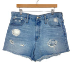 Madewell Distressed The Perfect Jean Shorts- Size 31