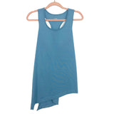 Jockey Blue Racerback Side Slit Tank- Size S (see notes)