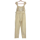 Lenni Cream Corduroy Lyke Belted Overalls/Jumpsuit- Size XL (see notes, sold out online)