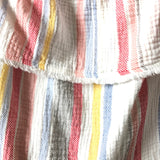 Allison Joy Clover Striped Off the Shoulder Top- Size XS