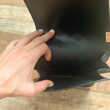 No Brand Black Faux Leather Quilted Handbag (LIKE NEW)