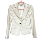 Bebe Off White Blazer- Size 2 (See Notes)