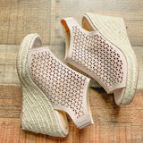 Altar'd State Espadrille Wedges- Size 8