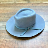 Glitzy Bella Blue Adjustable Inner Tie Wool Hat (LIKE NEW)