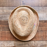 Lilly Pulitzer Raffia with Pink/Blue/Green Band Fedora (see notes)