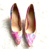 Liliana Multi Color Pointed Stiletto Pumps- Size 7